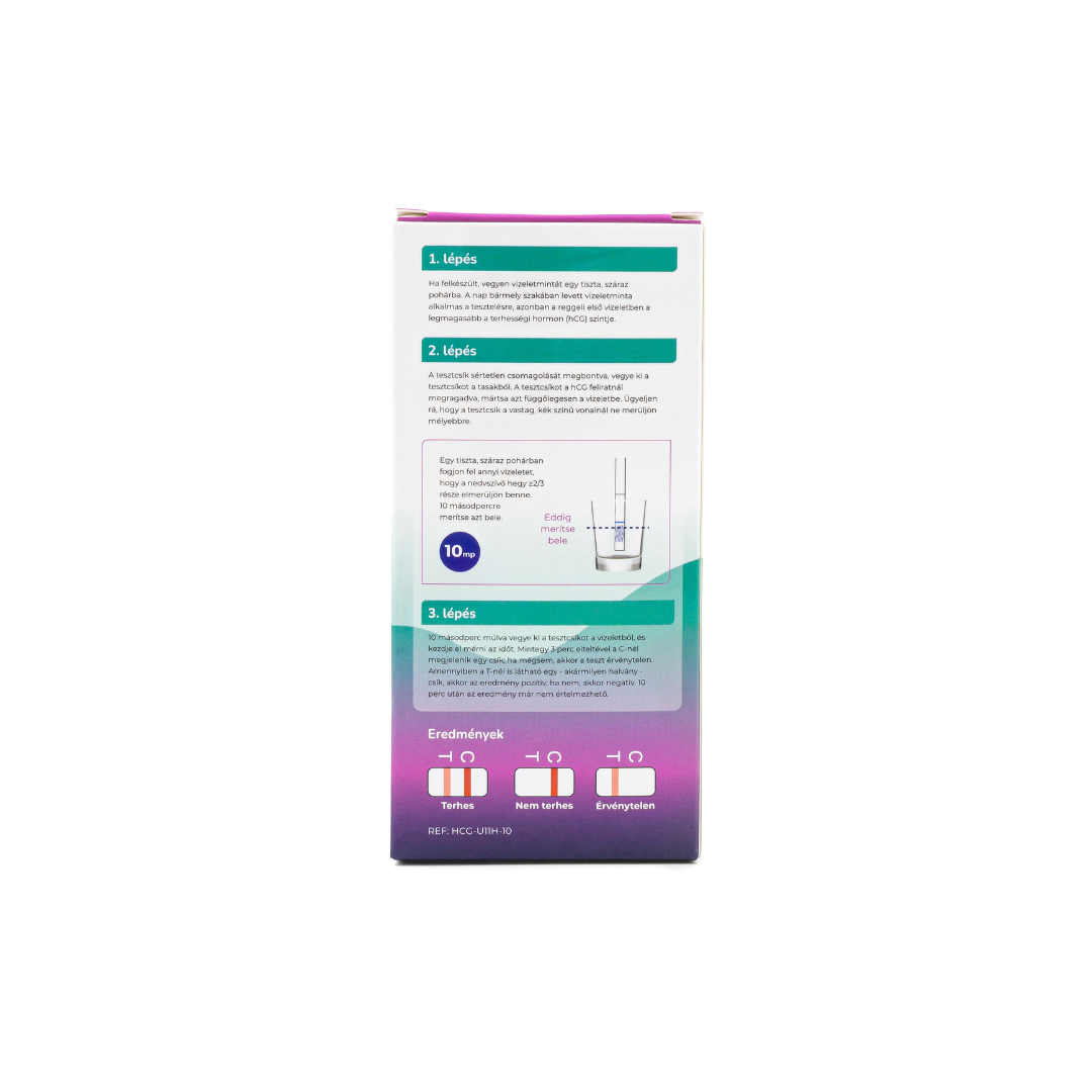 Elysium korai kimutatású terhességi tesztcsík - hCG 10 mIU/ml (2 db) - Image 3