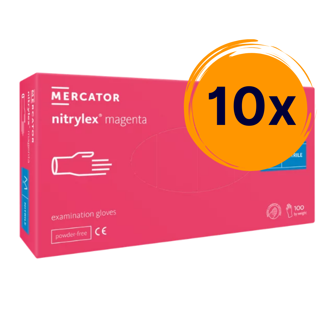 10 doboz Nitrylex magenta