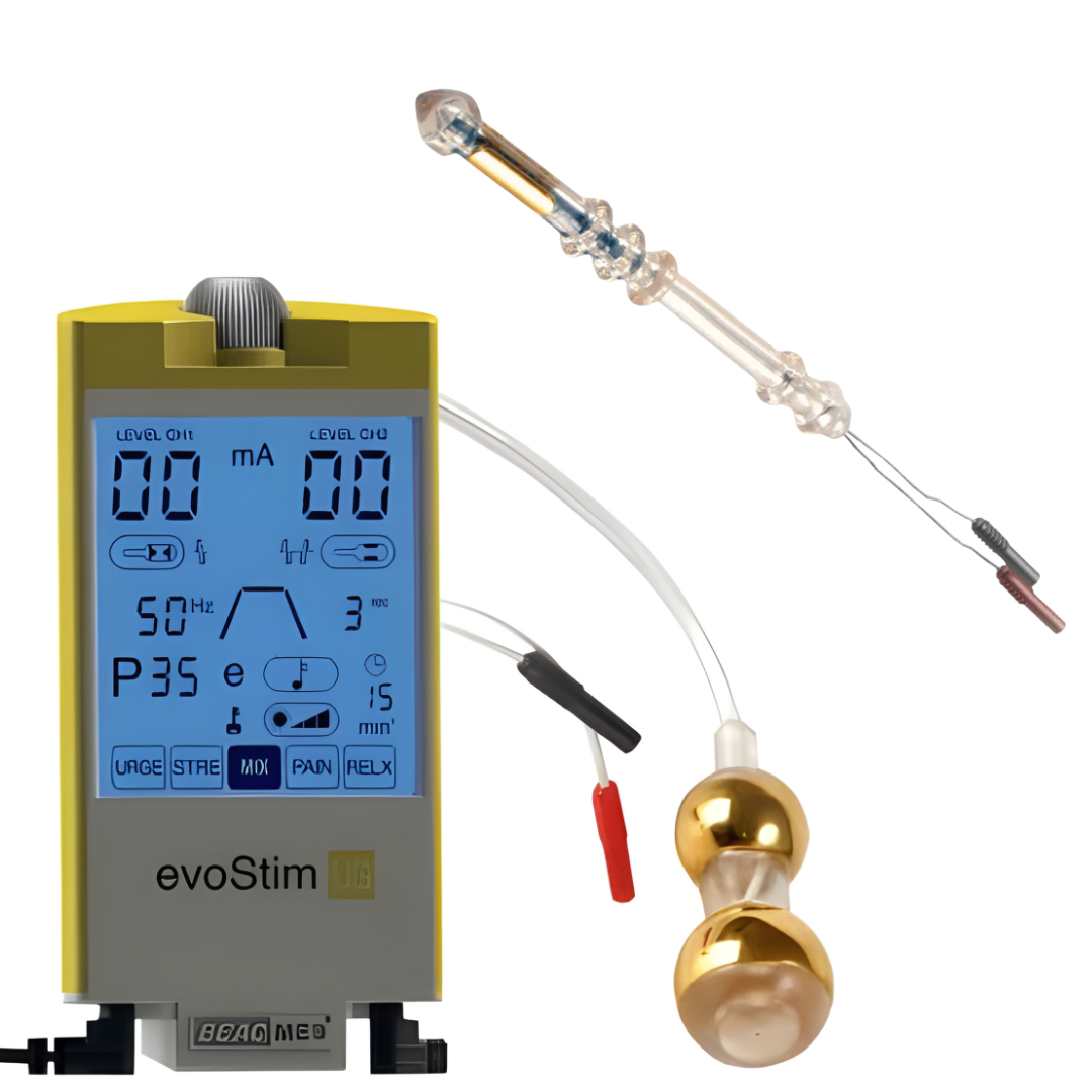 Általános széklet inkontinencia kezelő szett végbélszondával és EvoStim UG készülékkel